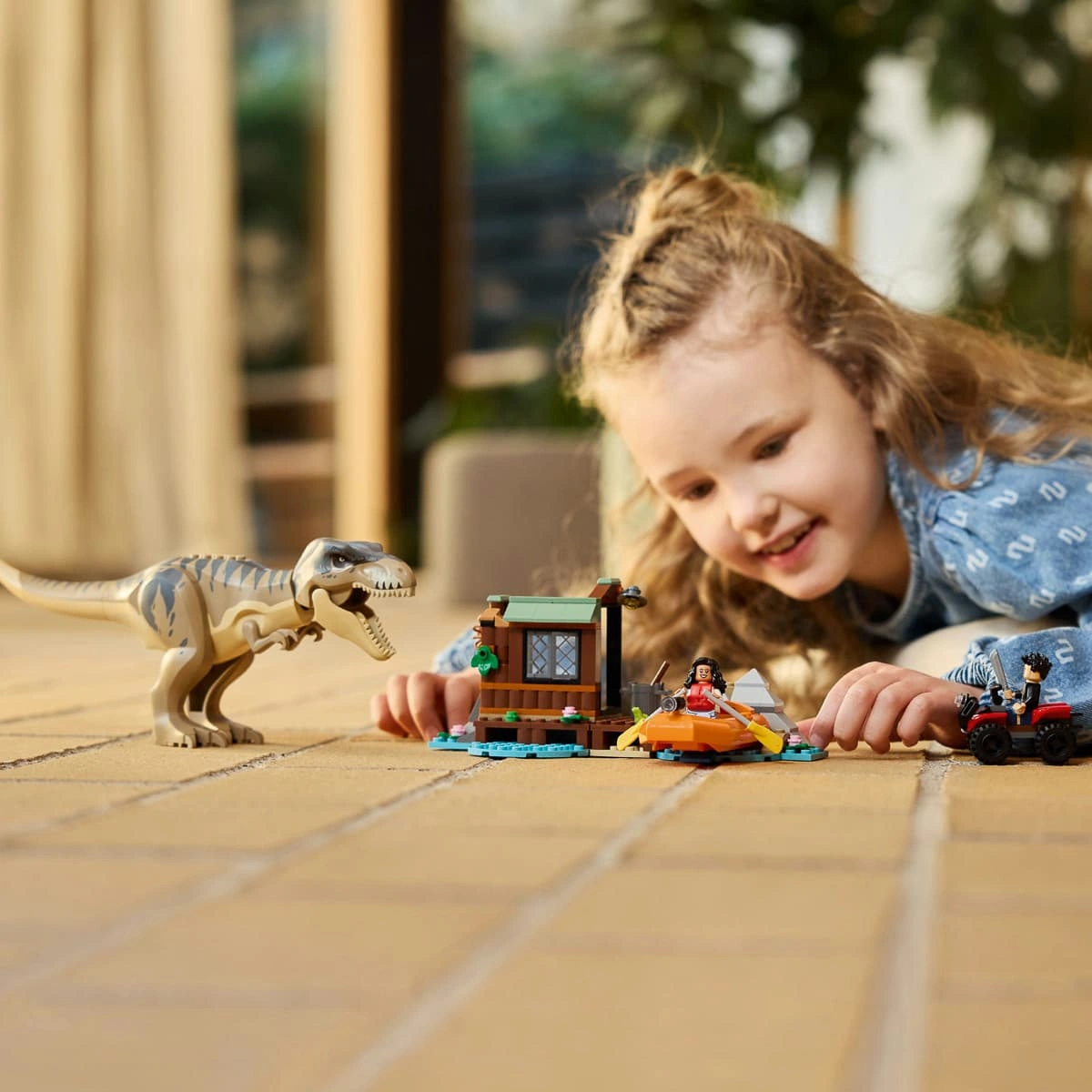 LEGO Jurassic World Втеча річкою від тиранозавра 76975 — фото 2