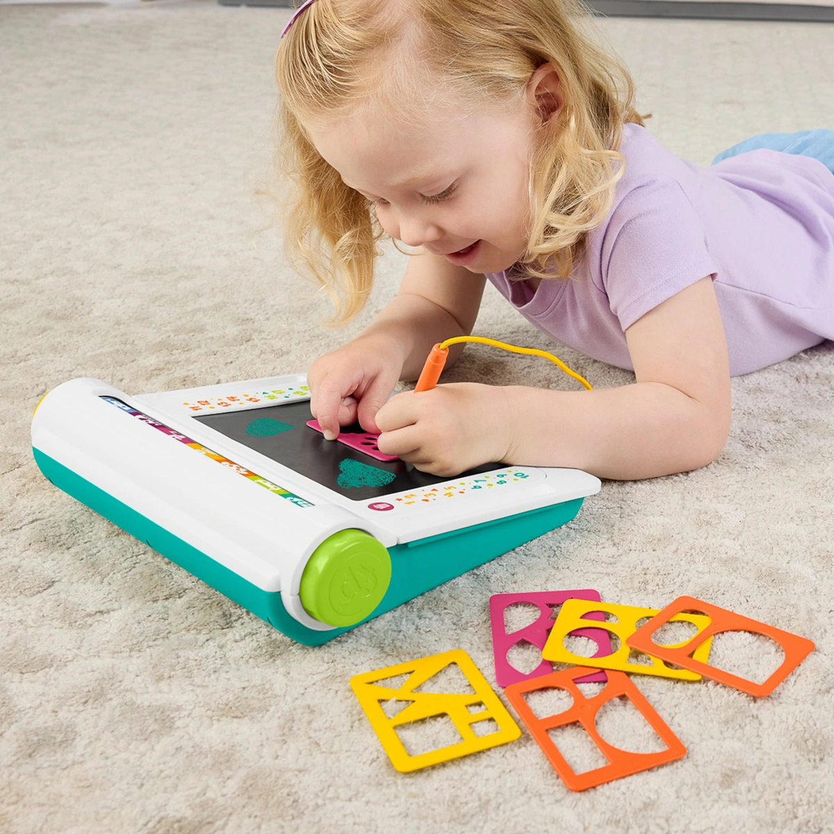 Дошка-планшет Fisher-Price Малюємо та навчаємося JDL70 — фото 5