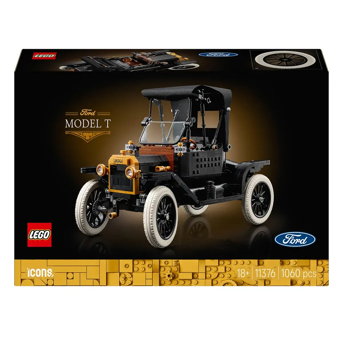 LEGO ICONS Ford Model T 11376