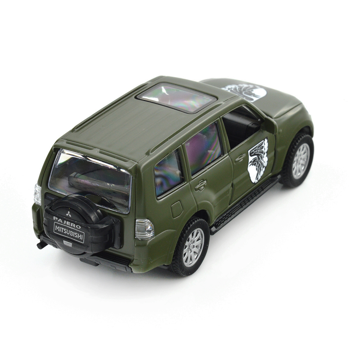 Колекційна модель TechnoDrive Шеврони Героїв Mitsubishi Pajero 4WD Tubro 93 ОМБр, 250283M — фото 6