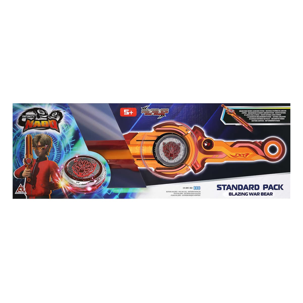 Набір Auldey Infinity Nado Standard Pack Bear, EU654122 — фото 2