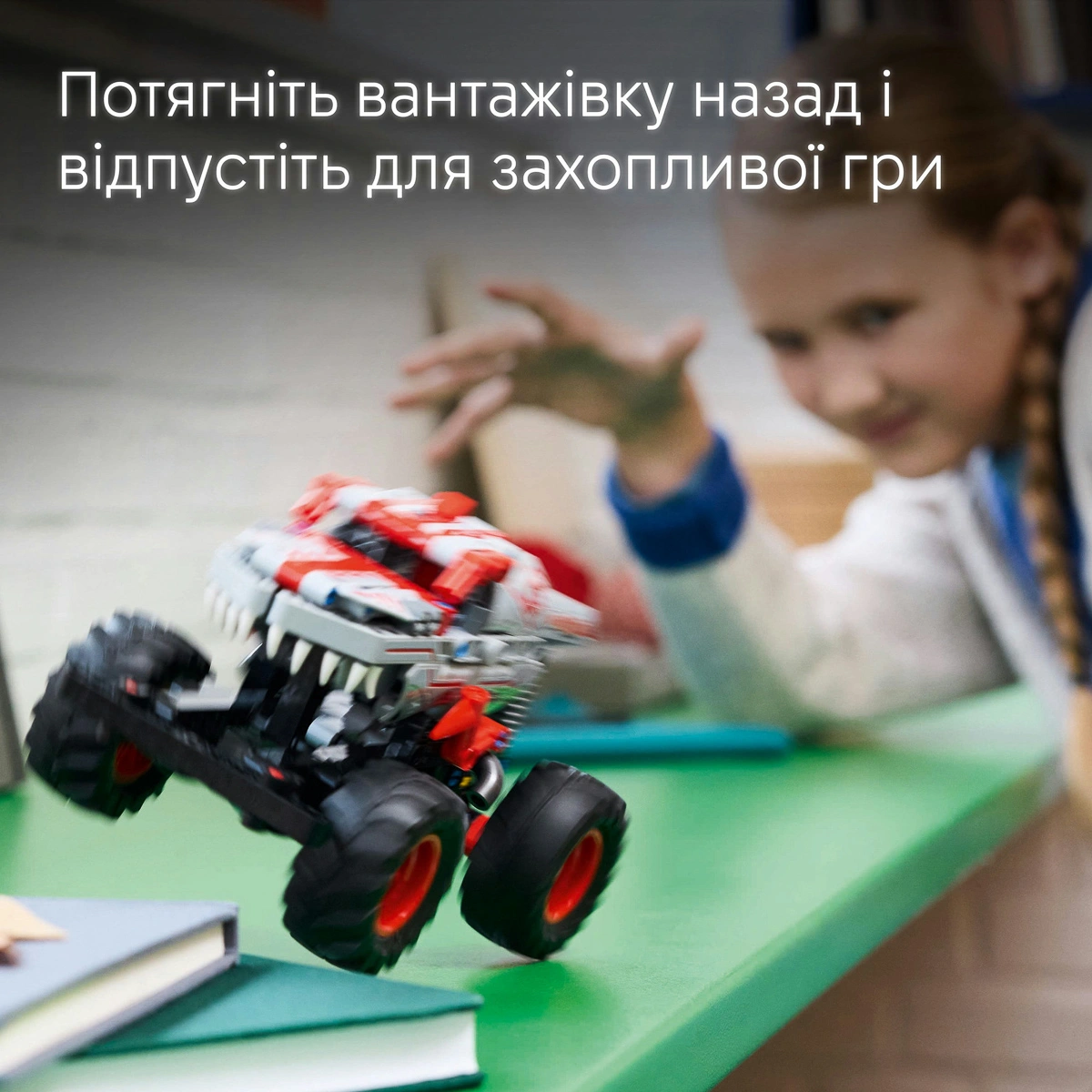 LEGO Technic Monster Jam™ ThunderROARus™ з інерційним двигуном 42200 — фото 12