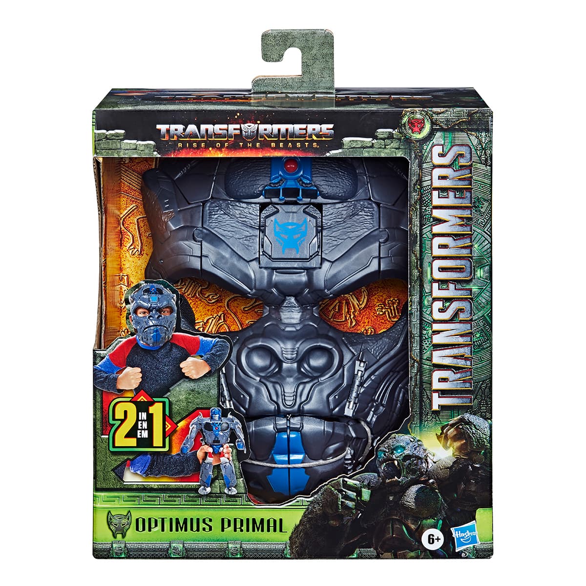 Маска-іграшка 2 в 1 Hasbro Transfromers Rise of the Beasts Optimus Primal, F4121