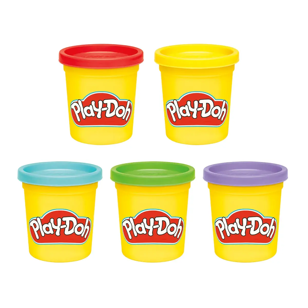 Набір для ліплення Play-Doh Повернення до школи 5 баночок (G1860) — фото 3