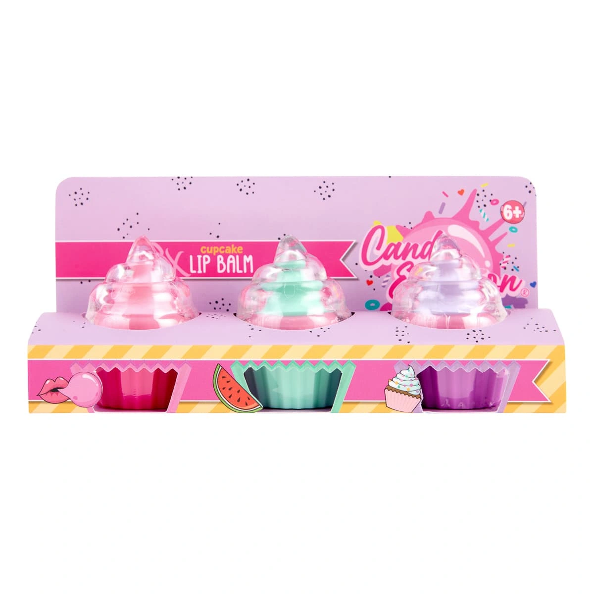 Набір бальзамів для губ Create it! Candy Капкейки 3 шт