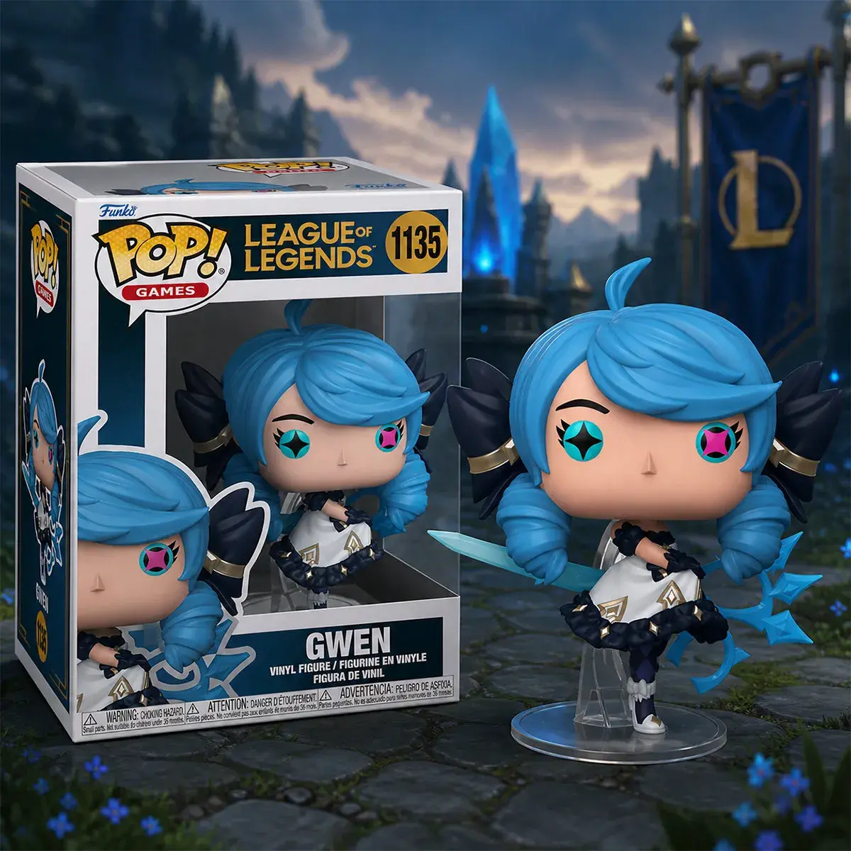 Фігурка Funko Pор Ліга Легенд Ґвен (86110) — фото 3