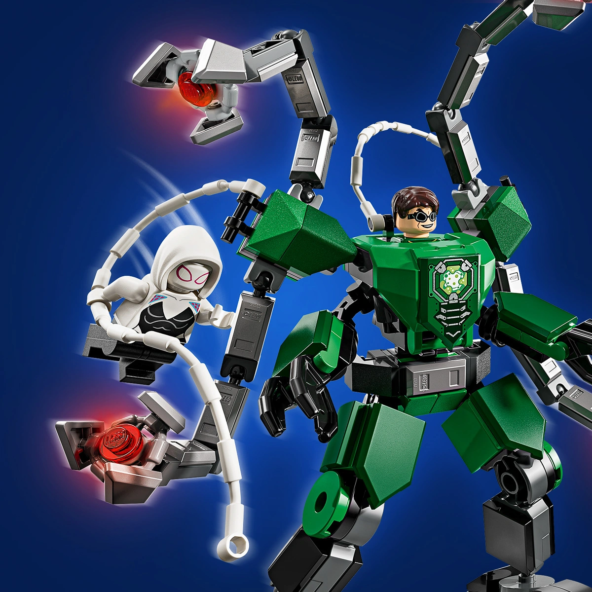 LEGO Super Heroes MarvelБитва роботів: Людина-павук vs. Доктор Восьминог 76338 — фото 7