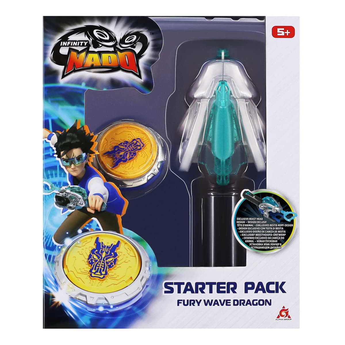 Набір Auldey Infinity Nado Starter Pack Dragon, EU654111 — фото 2