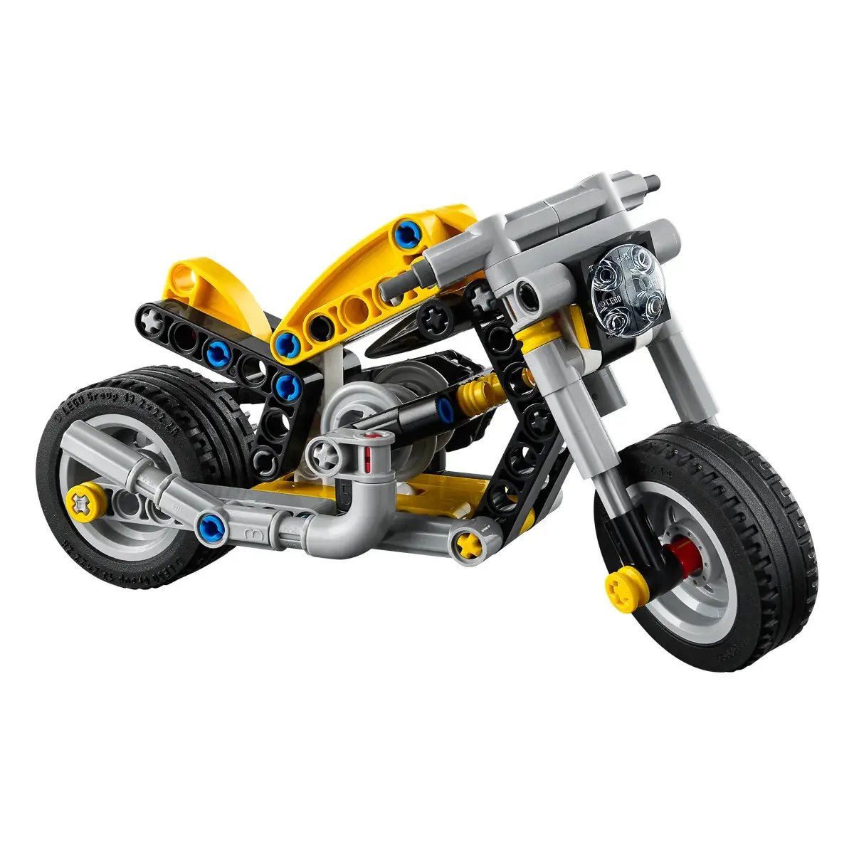 LEGO Technic Жовтий мотоцикл 42225 — фото 8