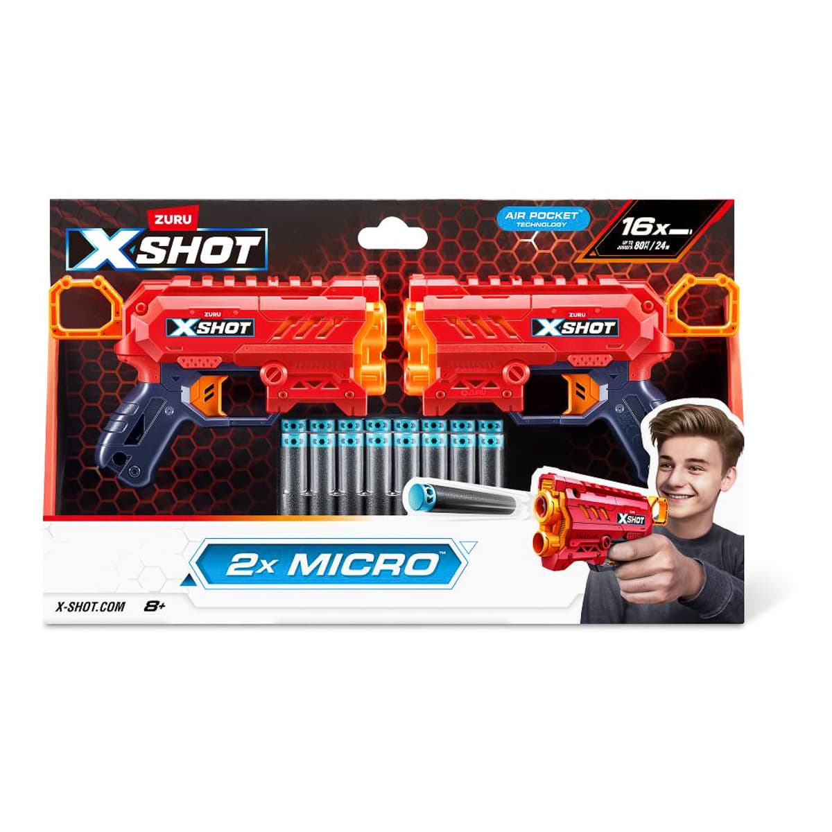 Набір швидкострільних бластерів Zuru X-Shot Excel Double Micro 2.0, 36727R