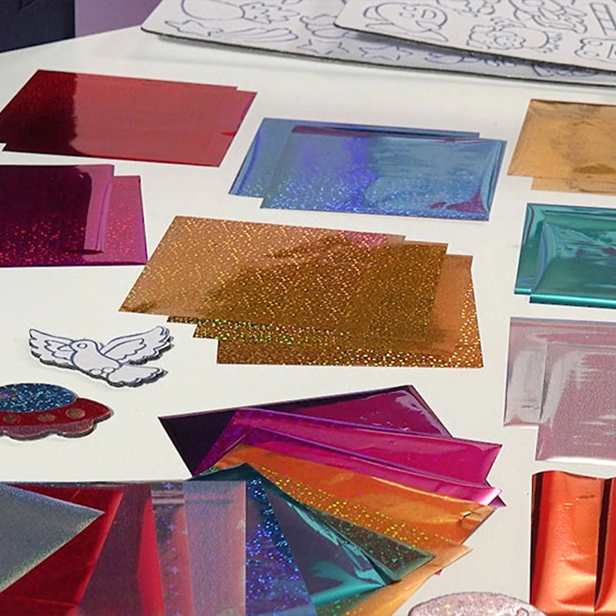 Набір для створення 3D наліпок Marvin's Magic Foil rainbow stickers, MMART001 — фото 6
