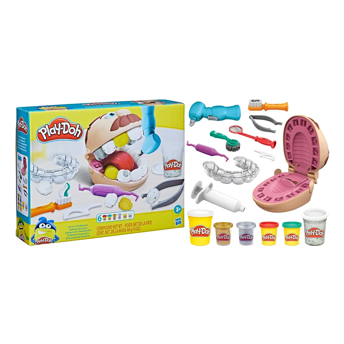 Набір Play-Doh Містер Зубастик із золотими зубами, F12595L0 — фото 6