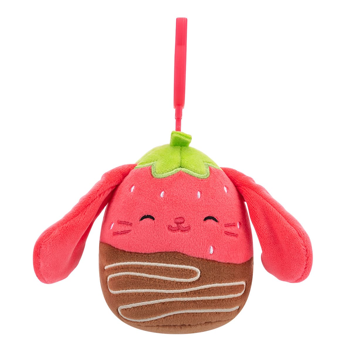 М'яка іграшка на кліпсі Squishmallows Кролик Гунда 9 см, SQCP00464