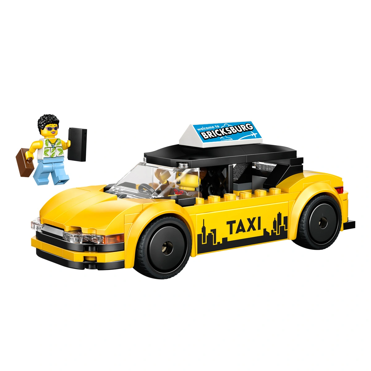 LEGO City Great Vehicles Жовте таксі 60487 — фото 8