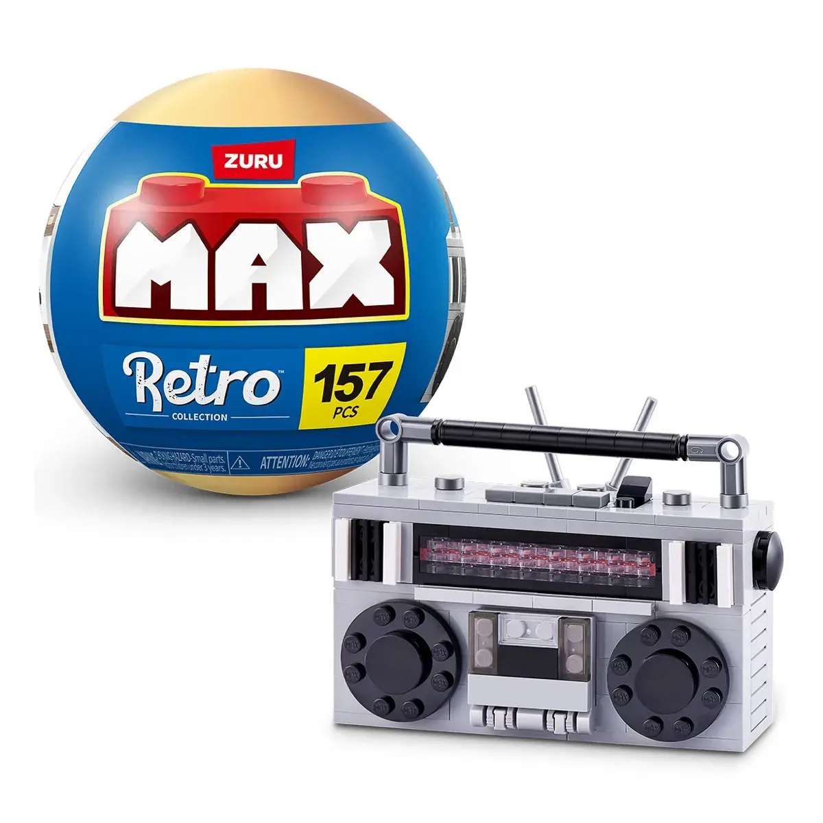 Конструктор в капсулі Max Retro S1 Касетний магнітофон (83185DGQ8) — фото 2