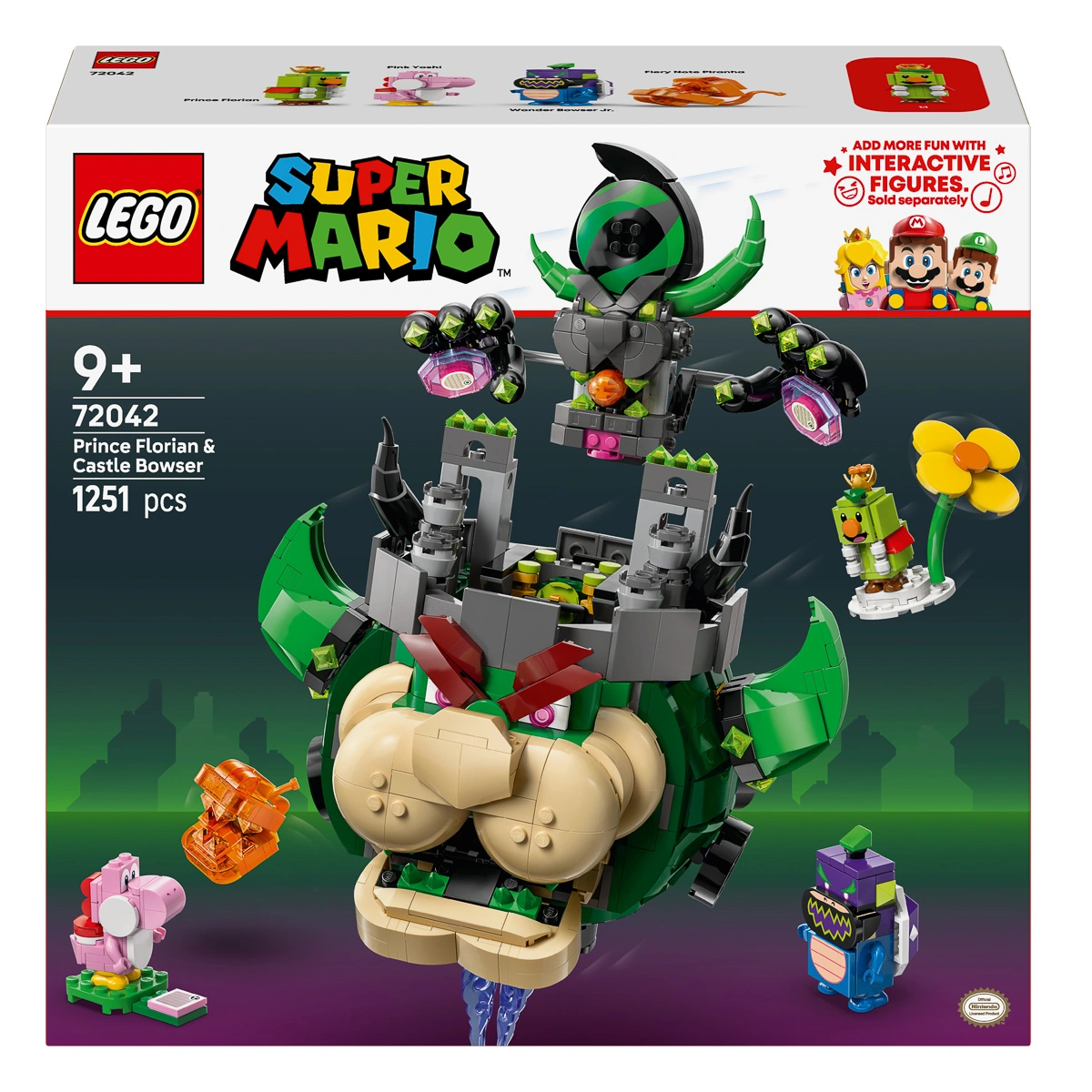 LEGO Super Mario Prince Florian і Castle Bowser 72042