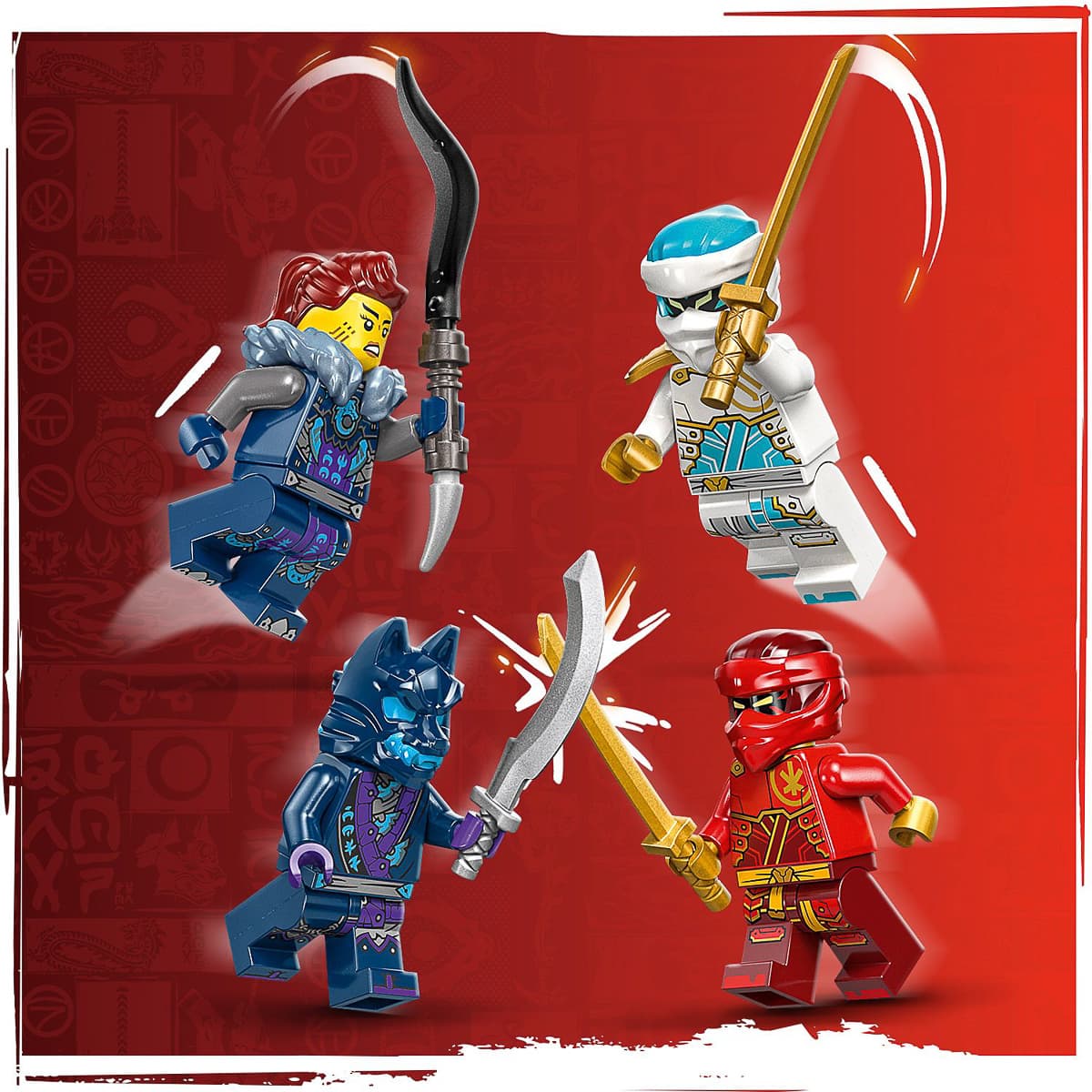 LEGO NINJAGO Робот вогняної стихії Кая 71808 — фото 7