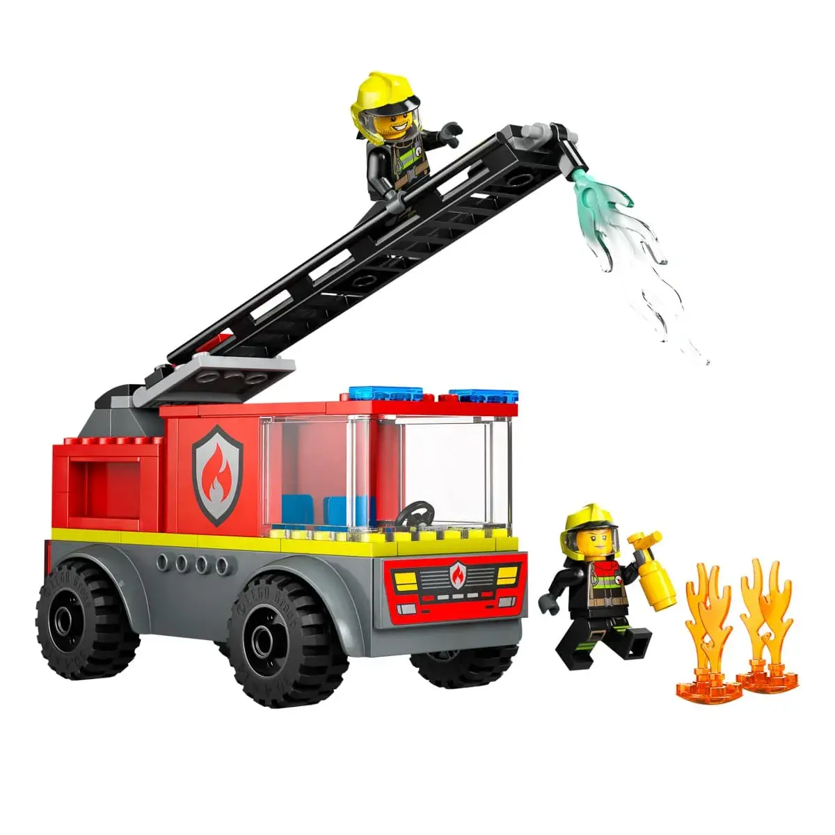 LEGO City Пожежна машина з драбиною 60463 — фото 8