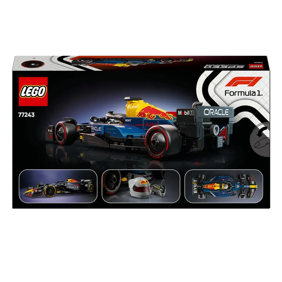 LEGO Speed ​​Champions Автомобіль для перегонів F1 Oracle Red Bull Racing RB20 77243 — фото 3
