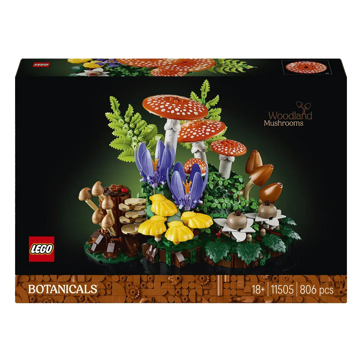 LEGO Botanical Collection Лісові гриби 11505