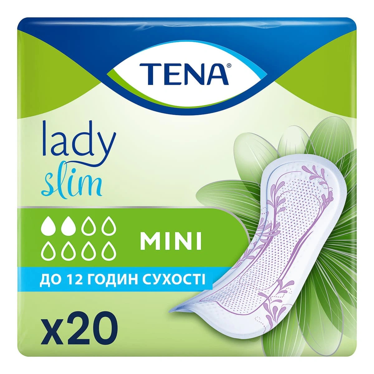 Прокладки урологічні жіночі Tena Lady Slim Mini 20 шт 760256