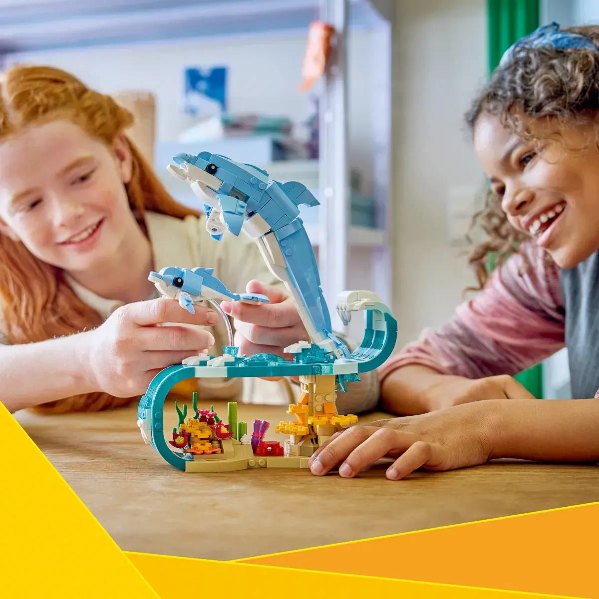 LEGO Creator Морські тварини: красиві дельфіни 31385 — фото 3