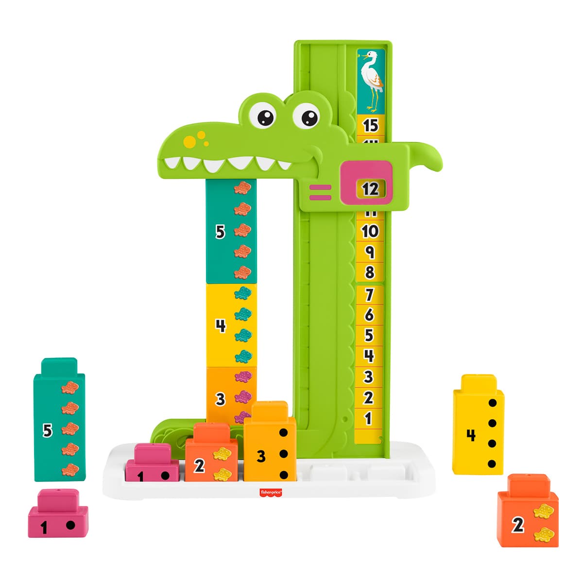 Іграшка-конструктор Fisher-Price Яскравий алігатор, JCT13 — фото 4