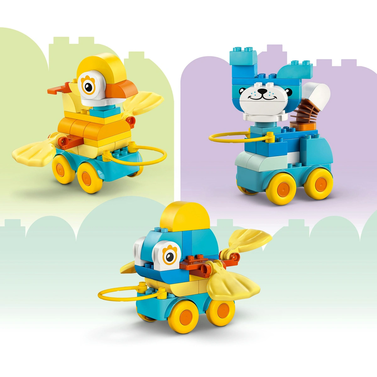 LEGO DUPLO Тварини на колесах 3в1 10448 — фото 15