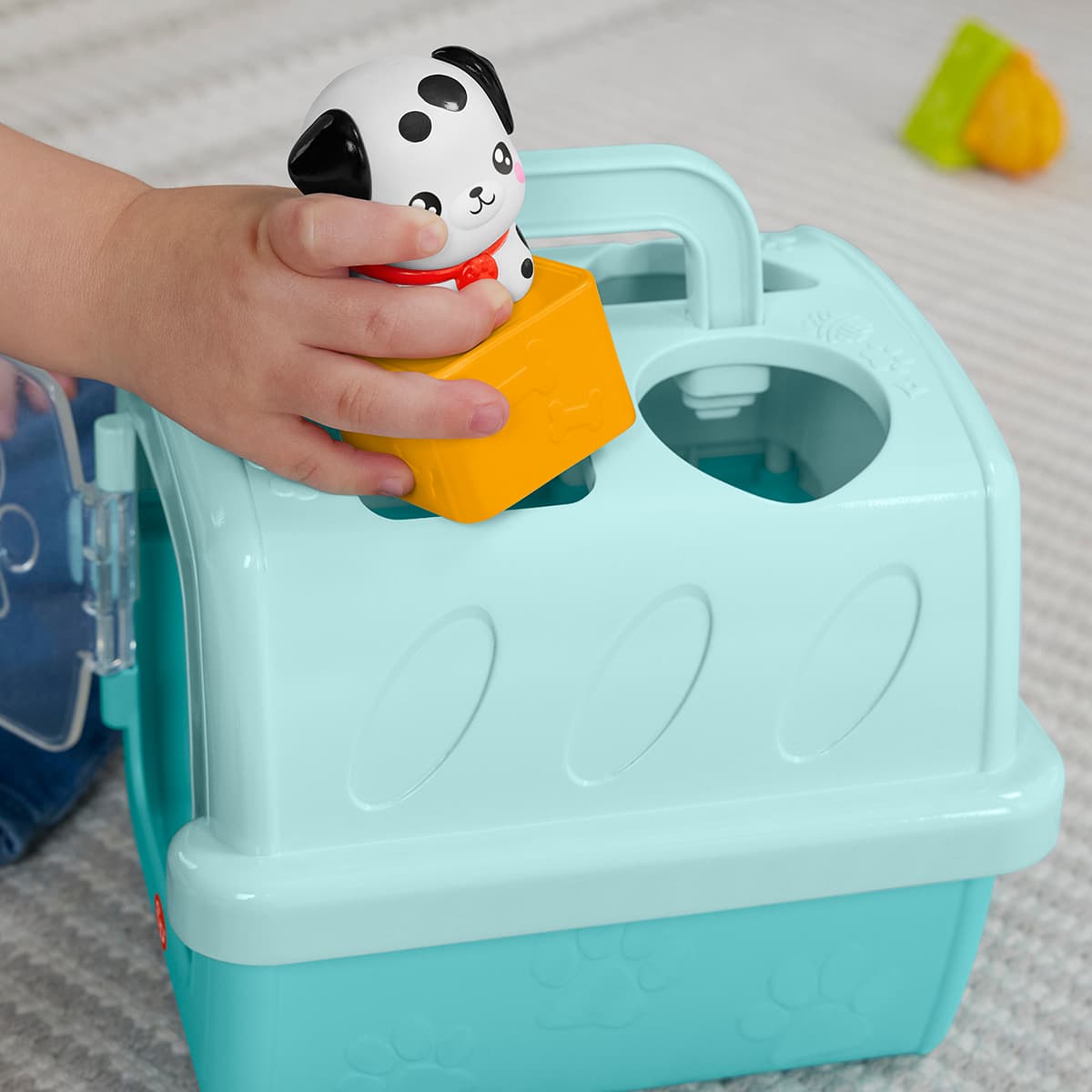 Набір Fisher-Price Сортер-переноска з тваринами, HTW93 — фото 7