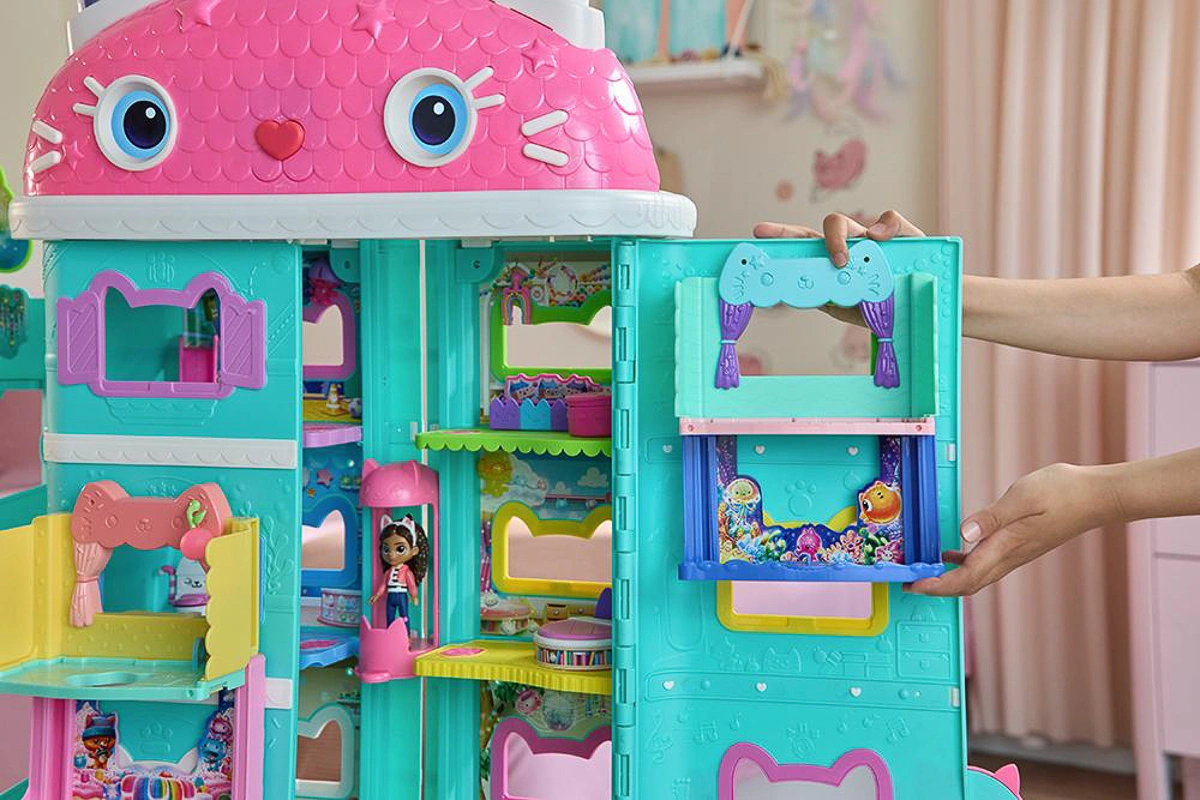 Набір Gabbys Dollhouse Балкончик-портал Спа-кімната Нявки SM36277/6074306 — фото 6