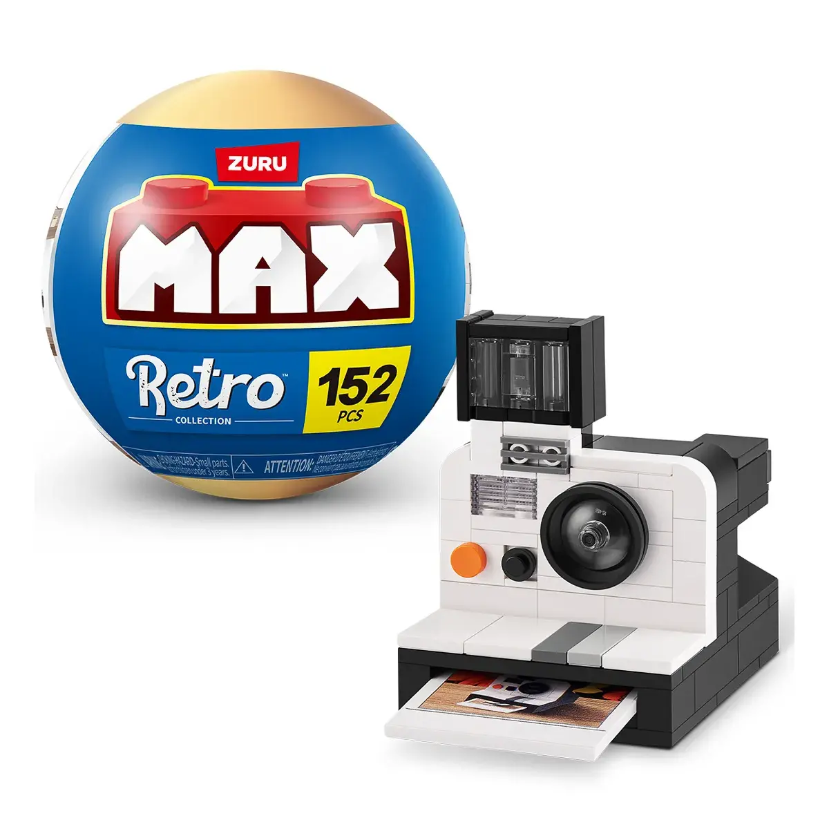 Конструктор в капсулі Max Retro S1 Фотоапарат Полароїд (83185EGQ8) — фото 2