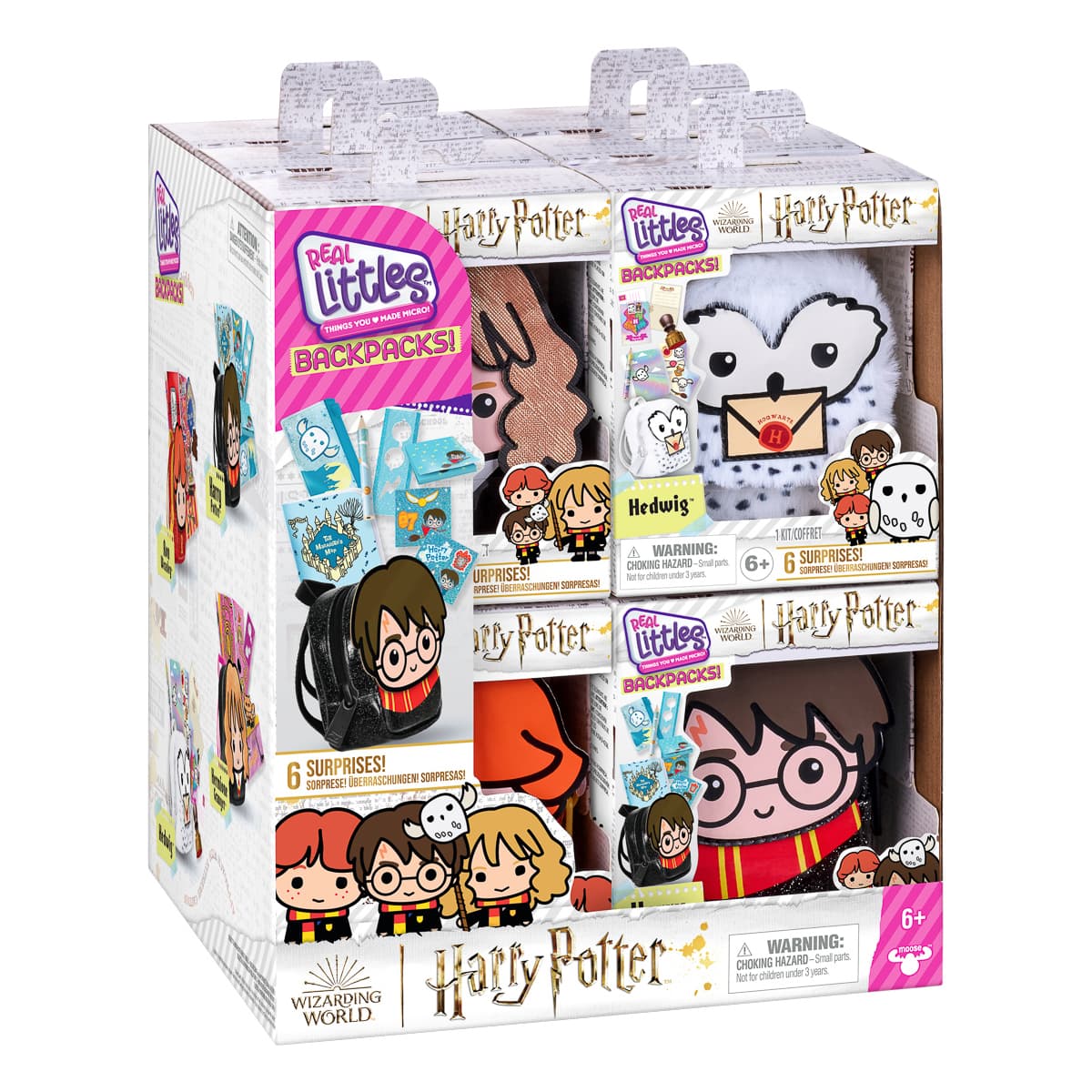 Ігровий набір-сюрприз Moose Real Littles S1 Hpotr BP, 25430