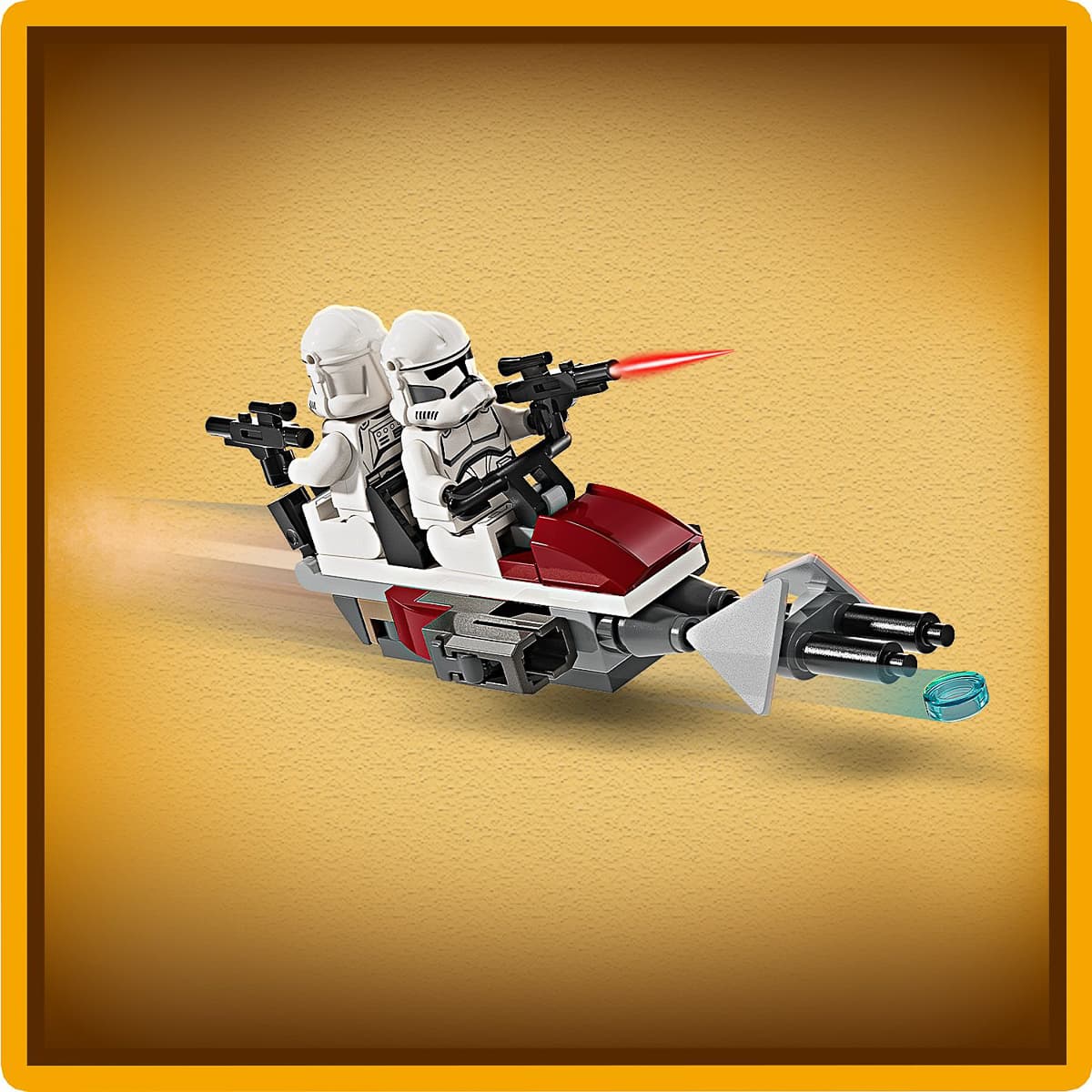 LEGO Star Wars Клони-піхотинці й Бойовий дроїд. Бойовий набір 75372 — фото 5