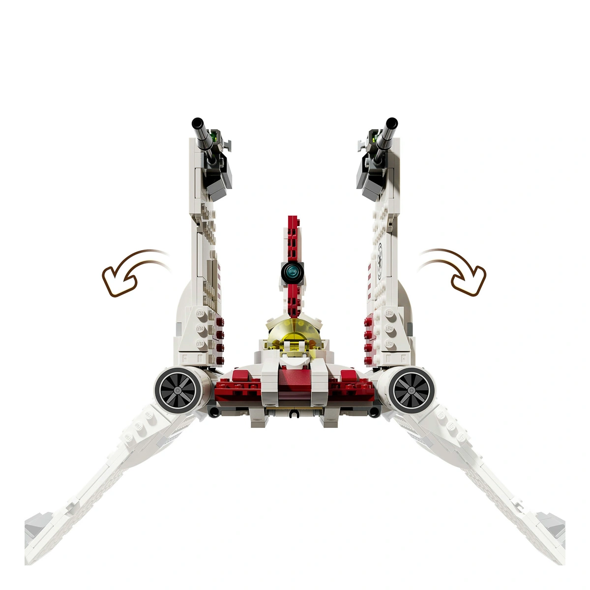 LEGO Star Wars Зоряний винищувач V-19 «Потік» 75432 — фото 8