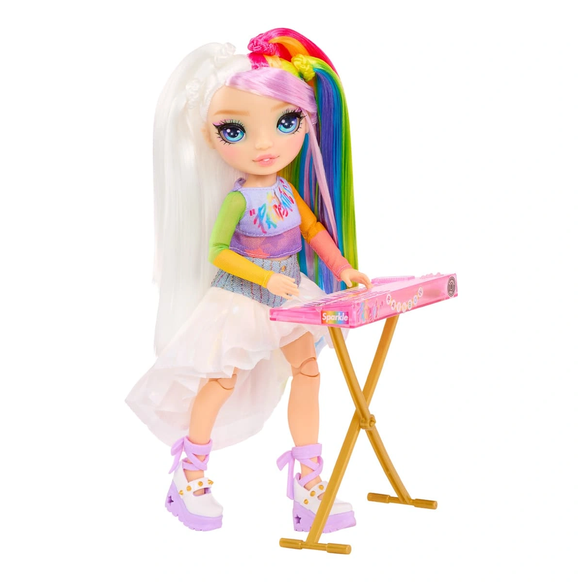 Лялька Rainbow High Junior High Rockband Амая — фото 4