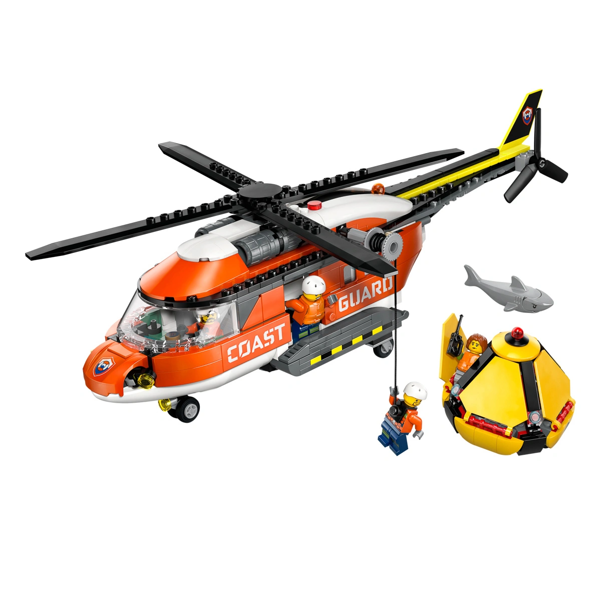 LEGO City Exploration Гелікоптер берегової охорони 60503 — фото 8