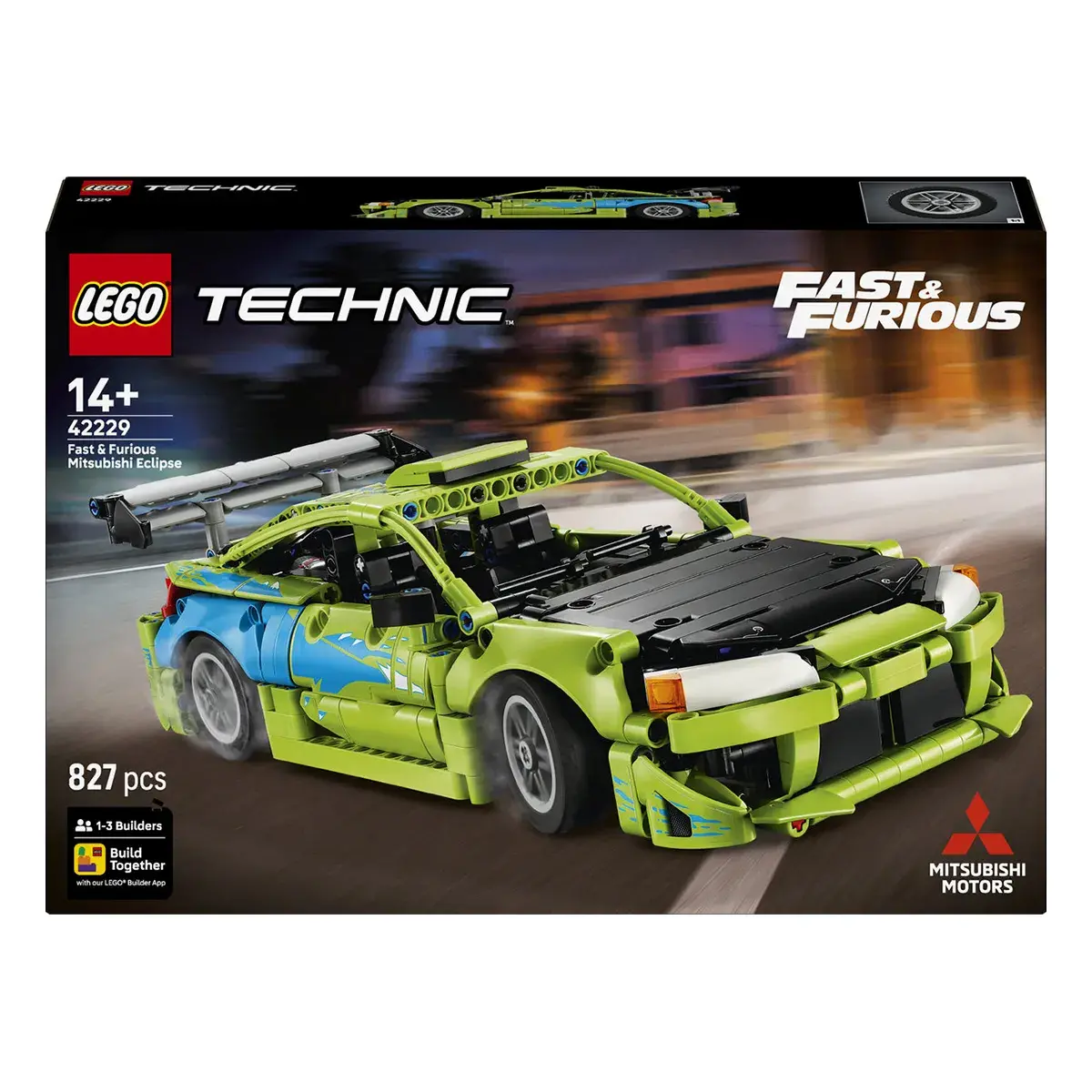 LEGO Technic Форсаж Автомобіль Mitsubishi Eclipse 42229