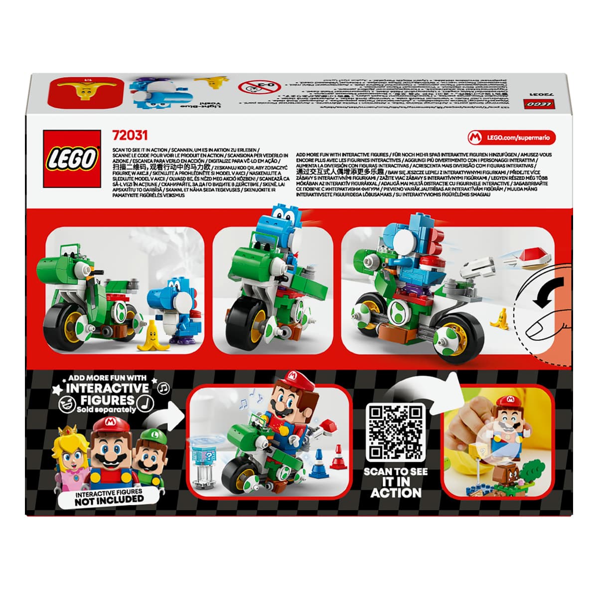LEGO Super Mario Mario Kart – Yoshi Bike 72031 — фото 6