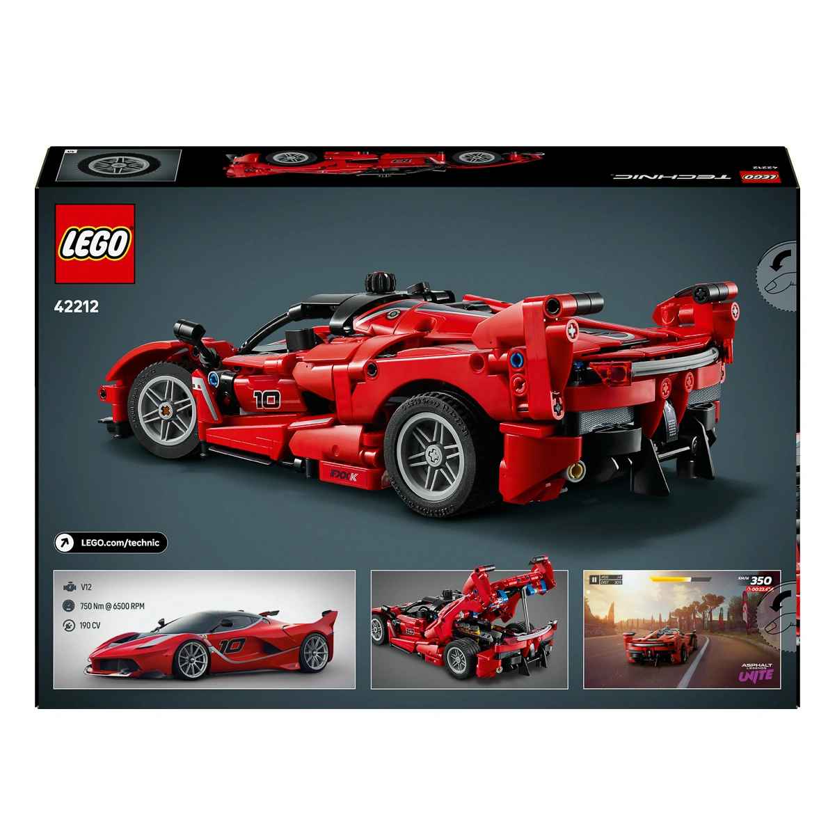 LEGO Technic Ferrari FXX K 42212 — фото 3