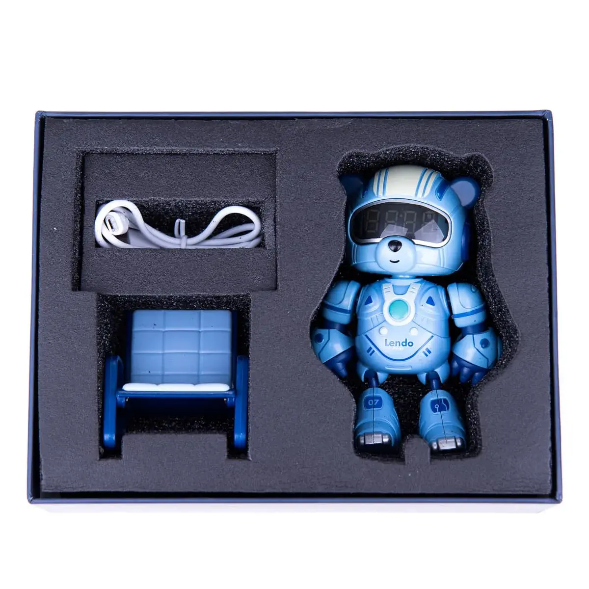 Робот Ming Ying Розумний годинник-будильник Bear Blue, EPT751422_2 — фото 2