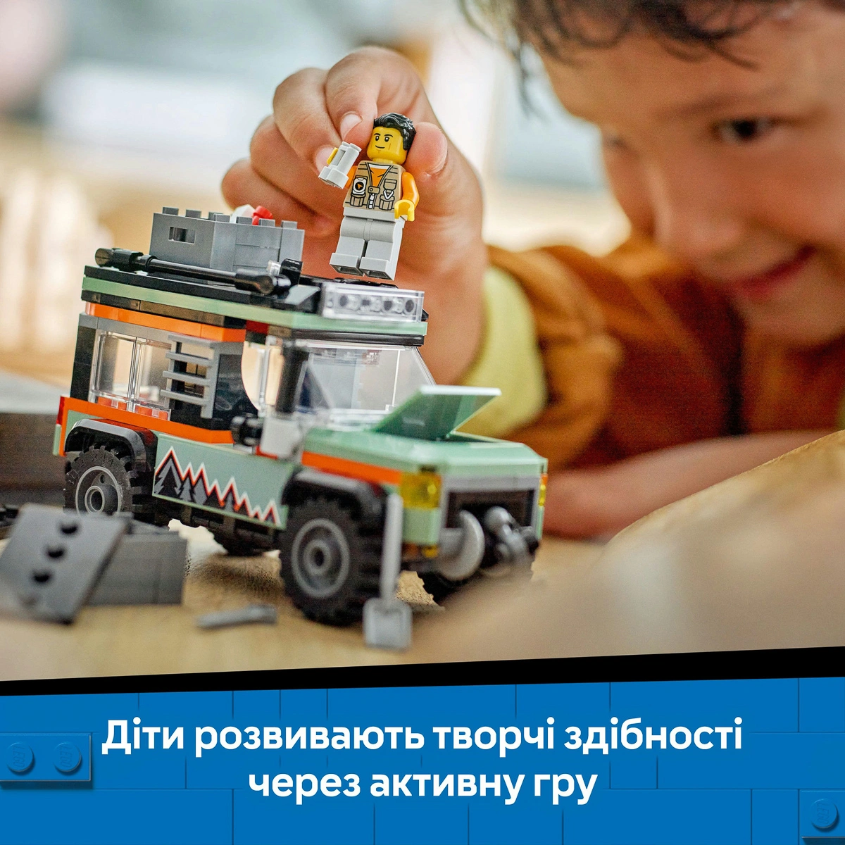 LEGO City Позашляхова гірська вантажівка 4x4 60447 — фото 14