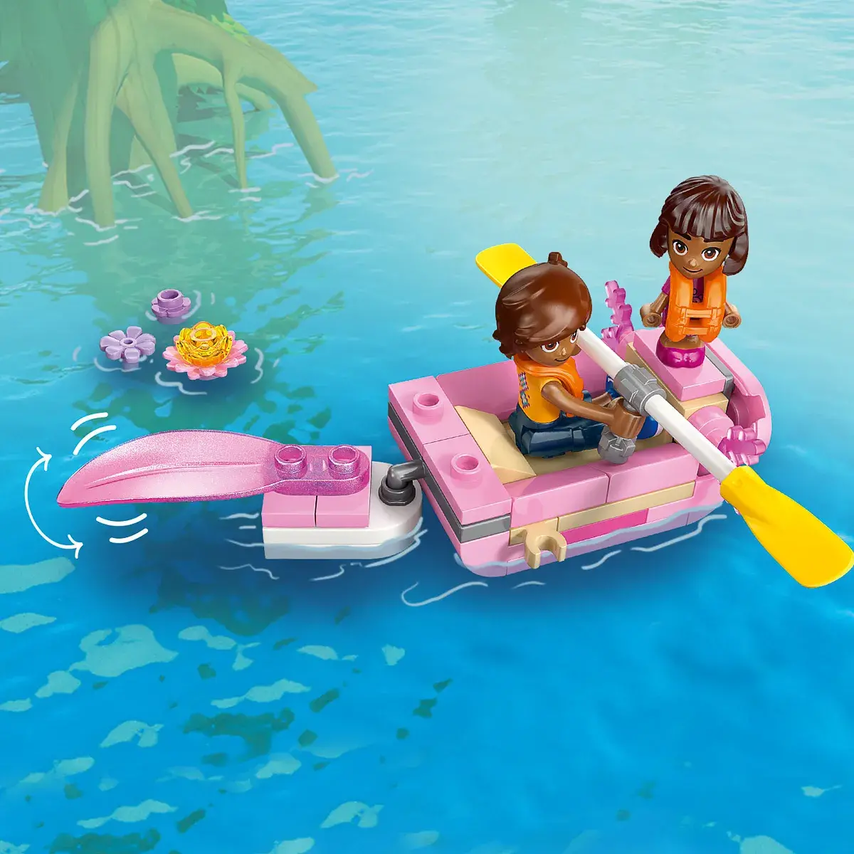 LEGO Friends Пригодницький човен «Аксолотль» 42681 — фото 15