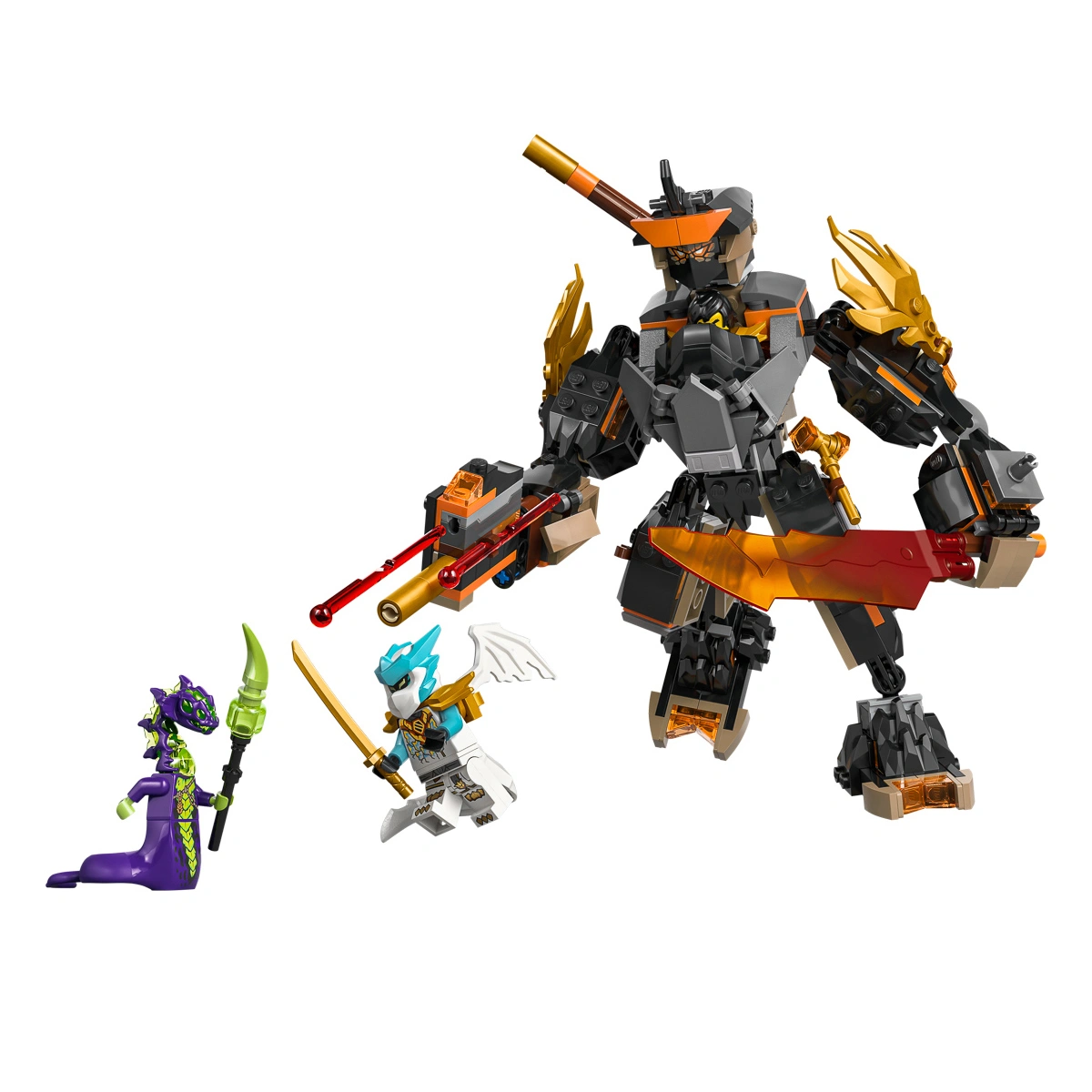 LEGO NINJAGO Робот Коула для місії і Дракон Зейн 71854 — фото 8