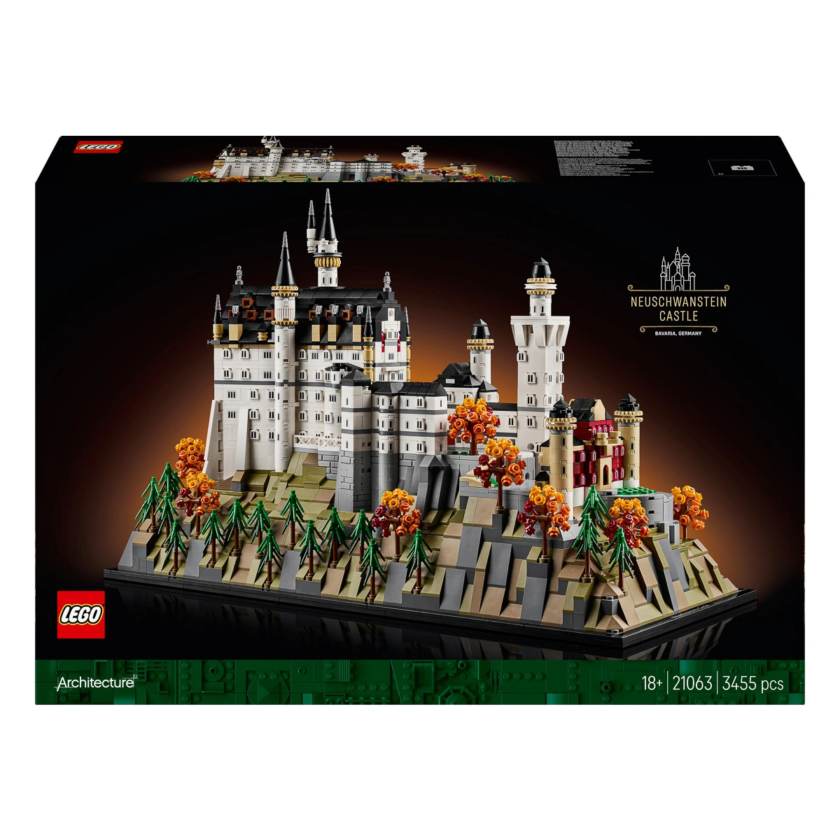 LEGO Architecture Замок Нойшванштайн 21063