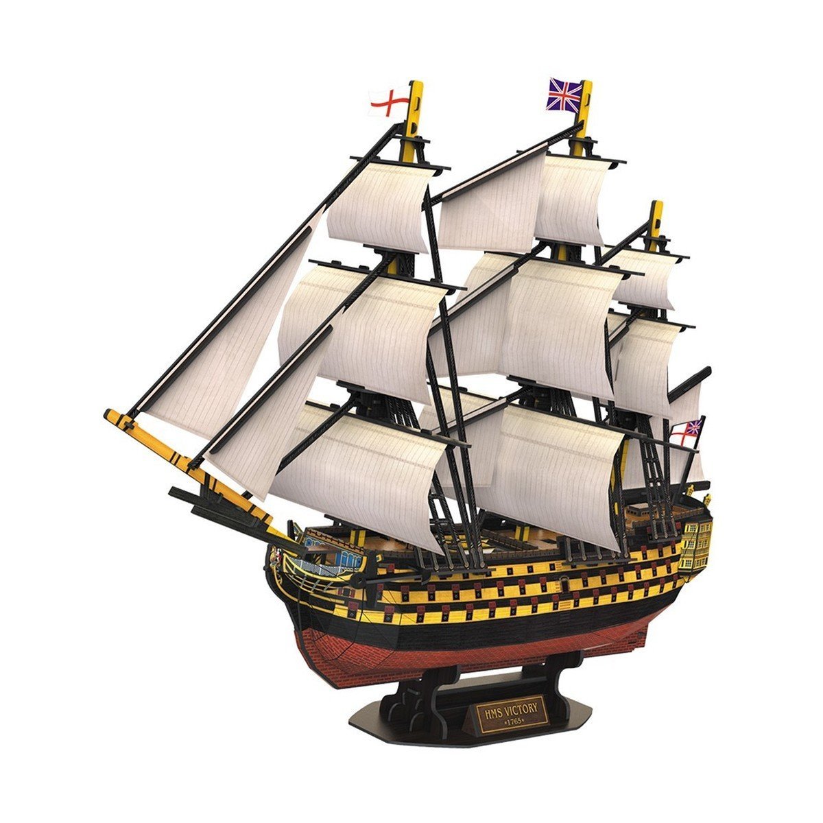 Тривимірна головоломка-конструктор CubicFun HMS Victory, T4019H — фото 2
