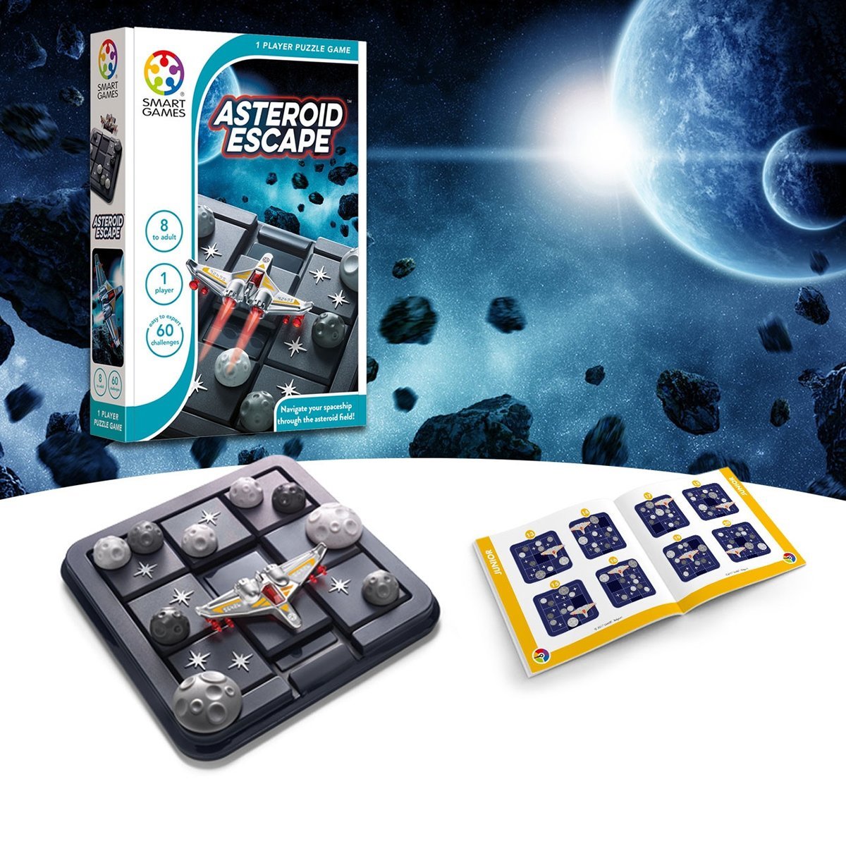 Настільна гра SMART GAMES Увага! Астероїди! (укр.), SG426UKR — фото 5