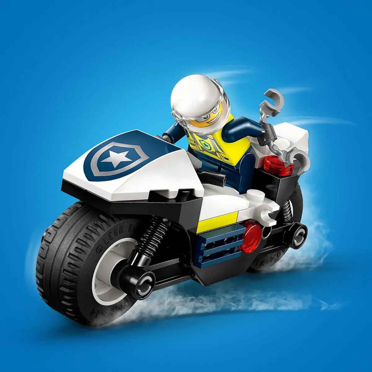 LEGO City Переслідування на поліцейському мотоциклі 60455 — фото 6