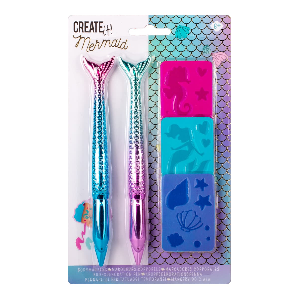 Набір для тату Create It Mermaid Girl, 84605