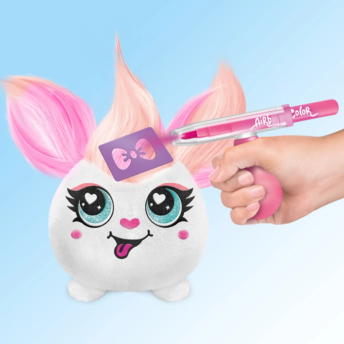 Набір Canal Toys Diy Airbrush plush Hair'iffic Зроби зачіску Піксі — фото 13