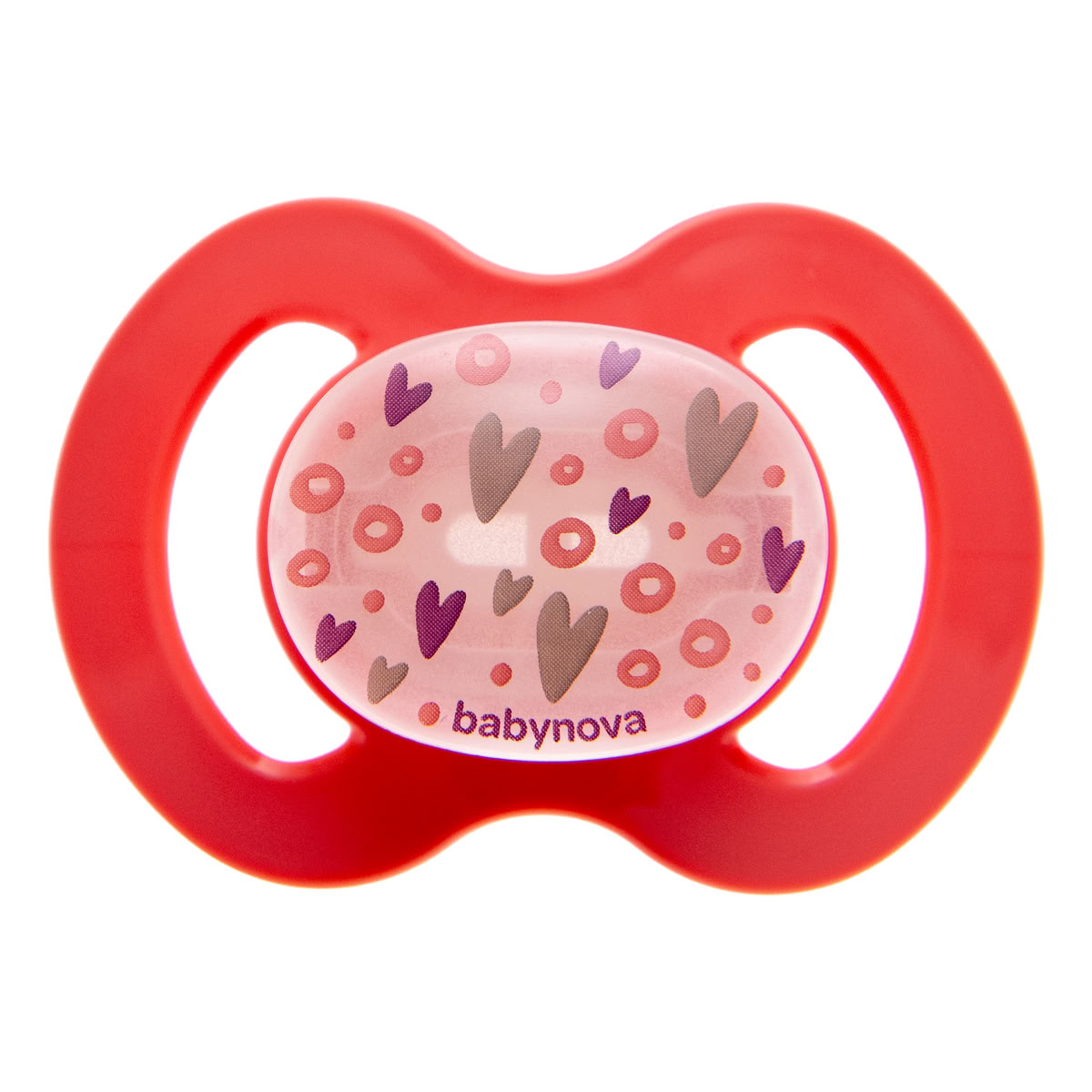 Пустушка babynova Pink р. 1 24222-3